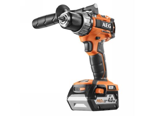 AEG Akkus fúrócsavarozó BS18 C2BL Li-402C (szénkefe nélk.) (2 x 4,0 Ah akku + töltő + koffer)