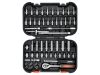 STHOR Dugókulcs készlet 56 részes 1/4" 4-13 mm CrV