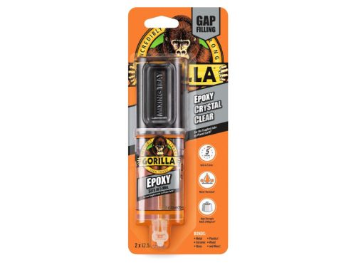 GORILLA Kétkomponensű epoxy ragasztó 25 ml