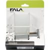 Fali fürdőszobai pohár Quad Chrom FALA