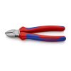 Oldalcsípőfogó 180mm PVC bevonat Knipex
