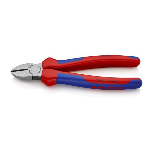 Oldalcsípőfogó 180mm PVC bevonat Knipex