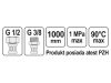 FALA Flexibilis bekötőcső 1/2" x 3/8" 1000 mm belső-külső