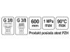 FALA Flexibilis bekötőcső 3/8" x 3/8" 600 mm belső-külső