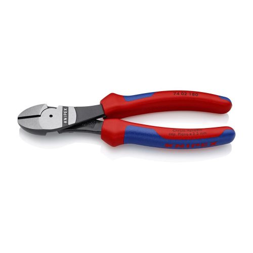 Erő-kímélő oldalcsípőfogó 160mm PVC bevonat Knipex