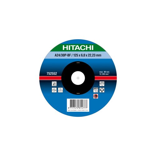 HiKOKI 752554 Csiszolót. Fém 180x6 