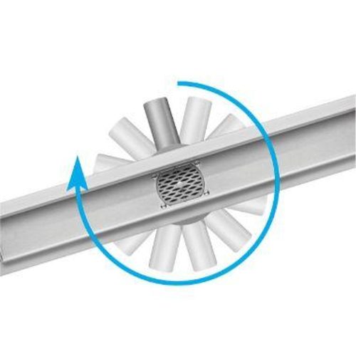 Zuhanylefolyó 50cm forgatható szifonnal Rotary FALA