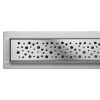 Zuhanylefolyó 30cm Napo Inox FALA