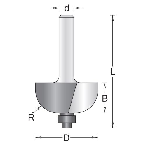 HiKOKI 754084 Marófej 8*22,2X14,3 profil