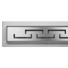 Zuhanylefolyó 60cm Olimp Inox FALA