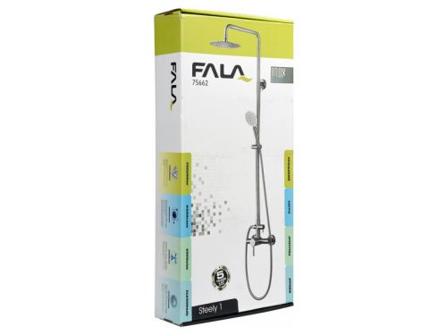 FALA Zuhanyoszlop inox Steely1