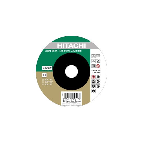 HiKOKI 782325 Csiszolótányér Inox DPC 230x6 /MOQ:10db