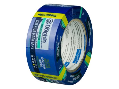 BLUE DOLPHIN Festő- és mázolószalag 48 mm x 50m kültéri UV-álló (kék)