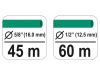 FLO Tömlőtartó kocsi 1/2" 60 m
