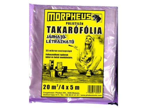 MORPHEUS Takarófólia 20 m2 (4 x 5 m) "járható-létrázható