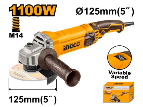 INGCO Sarokcsiszoló 125 mm 1100 W