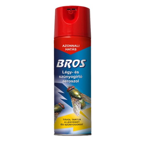 Légy és Szúnyogirtó aerosol 250ml Bros