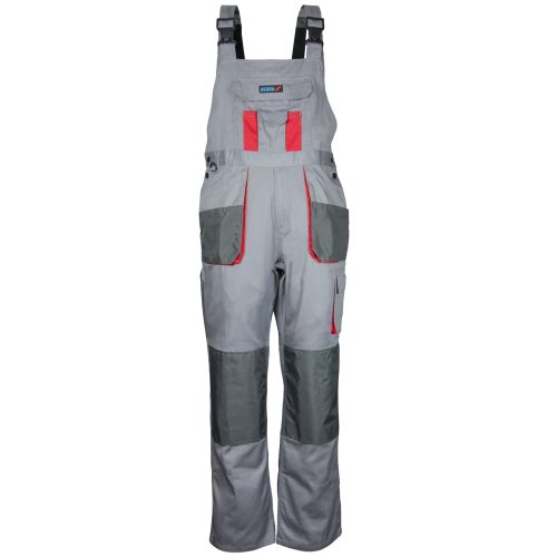 Védő kertésznadrág L/52 méretben, szürke, Comfort line, 190g/m2 grammatúra