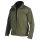 Polár pulóver betétekkel,280g/m2,méret:XXXL,szín: zöld-katonai