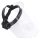 Polikarbonát arcvédőpajzs, 1mm vastag, 24cm hosszú, CE