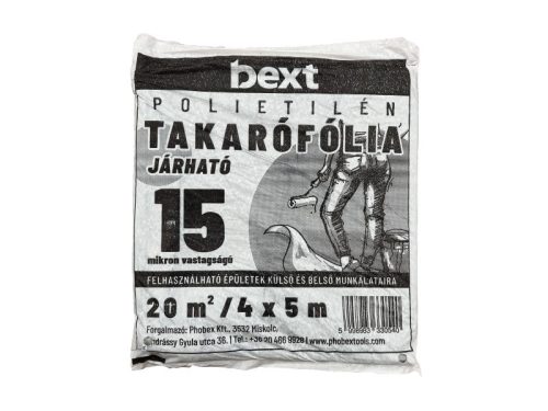 BEXT Takarófólia 20 m2 (4 x 5 m) "járható"