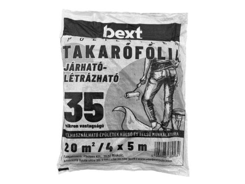BEXT Takarófólia 20 m2 (4 x 5 m) "járható-létrázható"