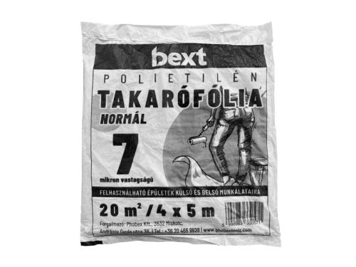 BEXT Takarófólia 20 m2 (4 x 5 m) "normál"