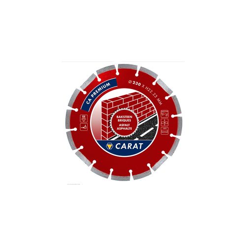 CARAT CASS300400 CARAT gyénánttárcsa tégla / aszfalt 300 x 25,40