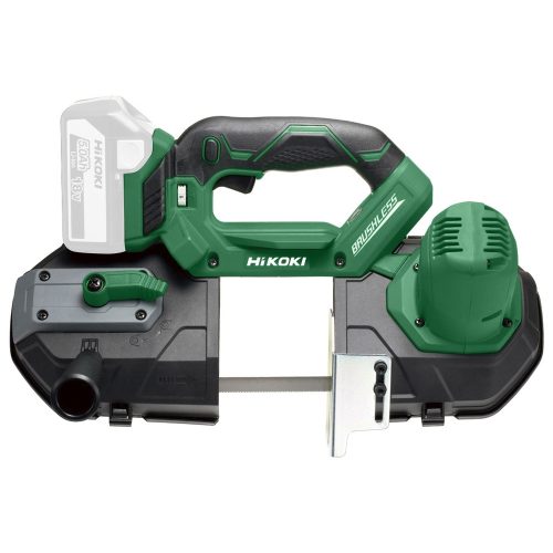 HiKOKI CB18DBL-BASIC 18V Akkumulátoros szalagfűrész, Fordulatszám szabályzás, Automata mód, 82m