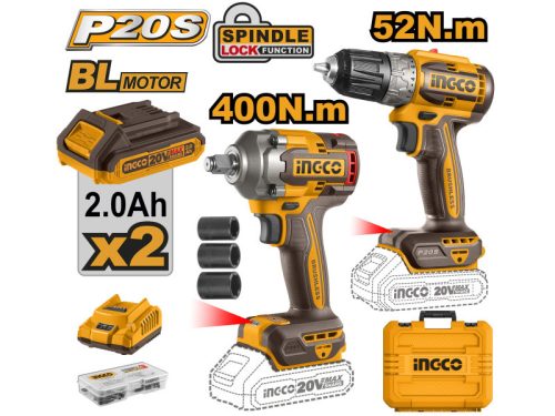 INGCO Akkus erőcsomag 20 V