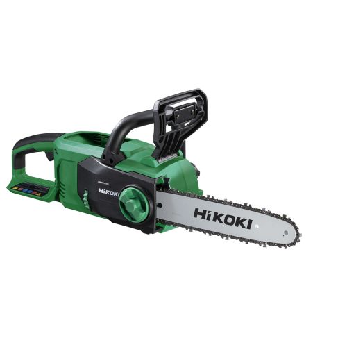 HiKOKI CS3630DB-BASIC MULTIVOLT 36V-os akkus láncfűrész , hátsó markolatos, 14,5 m/s láncsebess
