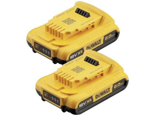 DEWALT XR Akkumulátor 18 V / 2 x 2 Ah DCB183D2