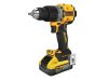 DEWALT Akkus fúrócsavarozó 18 V szénkefe nélküli (2 x 5,0 Ah akku + töltő + TSTAK) DCD805H2T