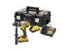 DEWALT Akkus ütvefúró-csavarozó 18-54 V szénkefe n. 126 Nm (2 x 5,0 Ah akku + töltő + TSTAK)