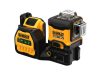 DEWALT Akkus keresztlézer 3 × 360° 12-18 V (zöld) (1 x 2,0 Ah akku + töltő) DCE089D1G18