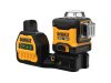DEWALT Akkus keresztlézer 3 × 360° 12-18 V (zöld) (1 x 2,0 Ah akku + töltő) DCE089D1G18