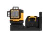 DEWALT Akkus keresztlézer 3 × 360° 12-18 V (zöld) (1 x 2,0 Ah akku + töltő) DCE089D1G18