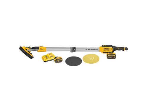 DEWALT Akkus falcsiszoló zsiráf 18 V (2 x 6,0 Ah akku + töltő + koffer) DCE800T2