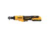 DEWALT Akkus racsnis csavarkulcs 12 V (1 x 2,0 Ah akku + töltő + táska) DCF504D1