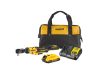 DEWALT Akkus racsnis csavarkulcs 18 V (1 x 2,0 Ah akku + töltő) DCF512D1