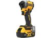 DEWALT Akkus ütvecsavarozó 18 V szénkefe nélküli (2 x 5,0 Ah akku + töltő + TSTAK) DCF850P2T