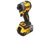 DEWALT Akkus ütvecsavarozó 18 V szénkefe nélküli (2 x 5,0 Ah akku + töltő + TSTAK) DCF850P2T