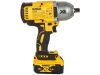 DEWALT Akkus ütvecsavarozó 18 V 1/2"-os 1625 Nm (2 x 5,0 Ah akku + töltő + TSTAK)