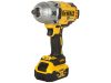 DEWALT Akkus ütvecsavarozó 18 V 1/2"-os 1625 Nm (2 x 5,0 Ah akku + töltő + TSTAK)