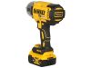 DEWALT Akkus ütvecsavarozó 18 V 1/2"-os 1625 Nm (2 x 5,0 Ah akku + töltő + TSTAK)