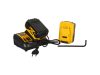 DEWALT Akkus sarokcsiszoló 125 mm 18 V szénkefe nélküli 125 mm (2 x 5,0 Ah akku + töltő) DCG405P2