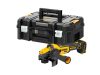 DEWALT Akkus sarokcsiszoló 125 mm 18 V (akku + töltő nélkül, TSTAK) DCG409VSNT