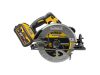 DEWALT Akkus körfűrész 18 V szénkefe nélküli (2 x 9,0 Ah akku + töltő) DCS578X2
