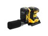 DEWALT Akkus excenter csiszoló 18 V szénkefe nélküli (2 x 5,0 Ah akku + töltő) DCW200P2