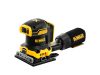 DEWALT Akkus excenter csiszoló 18 V szénkefe nélküli (2 x 5,0 Ah akku + töltő) DCW200P2